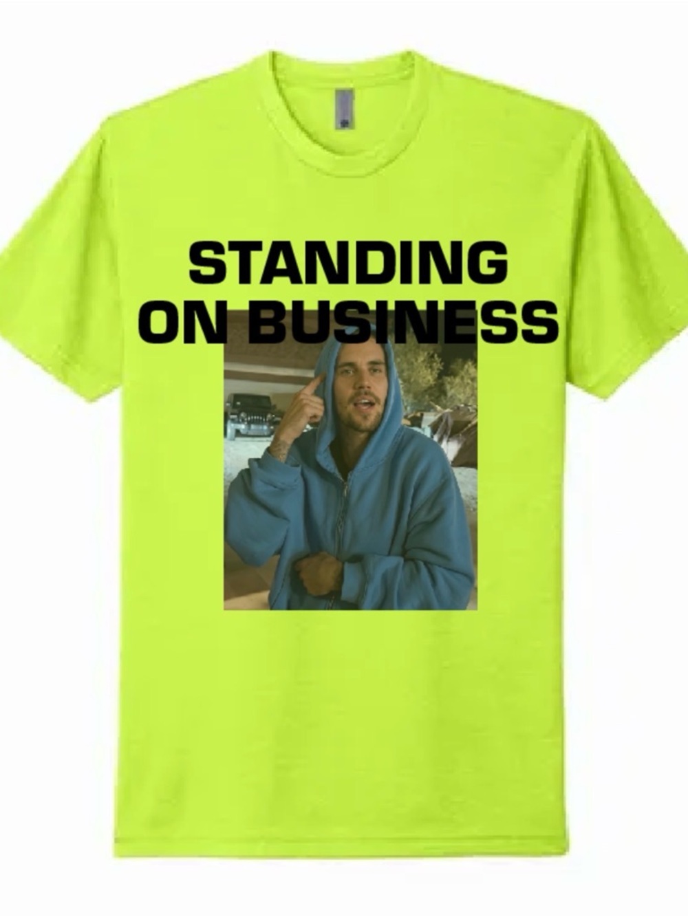 Beiber Standing on Business T shirt new Tour Tee 2026 S-3XL